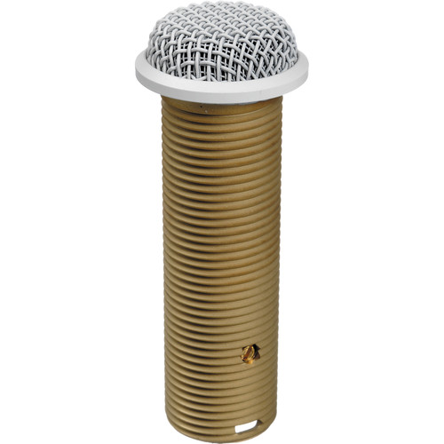 Astatic 202RW Omnidirectional Electret Condenser Button Style Boundary Microphone (White)