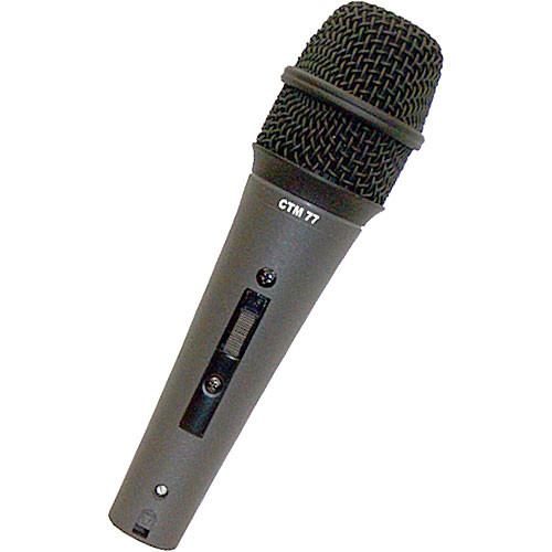 Astatic CTM-77 Condenser Handheld Microphone with On/Off Switch