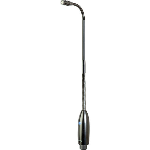 Astatic GN20VP Miniature Gooseneck Microphone with Continuously Variable Polar Pattern (20")