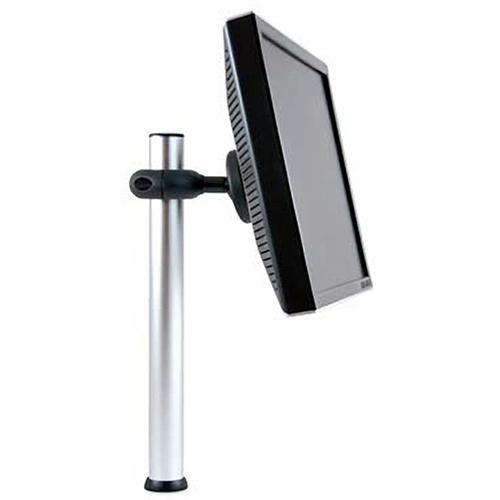 Atdec SPACEDEC Display Donut Pole Single LCD Monitor Mount (Black)