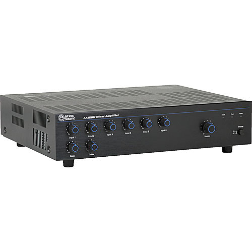 AtlasIED AA120M - 120W Six-Input Mixer/Amplifier with Module Input