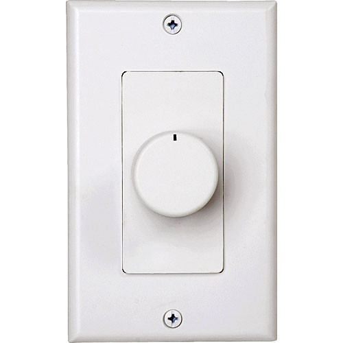 AtlasIED DAT35ST70 - 70V Stereo Wall Attenuator (White)