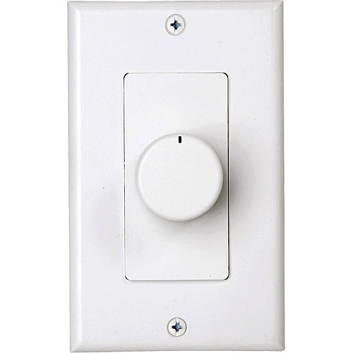 AtlasIED DAT8ST - 50W, 8 Ohm Stereo Wall Attenuator (Ivory)