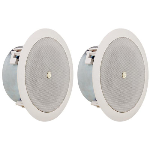 AtlasIED FAP42TC-UL2043 - Low Depth 4" 70V Ceiling and Wall Mount Speaker (Pair)