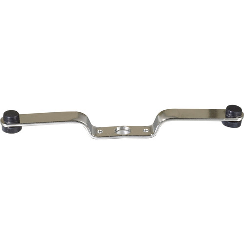 AtlasIED TM-1 Twin Mic Mount (Chrome)