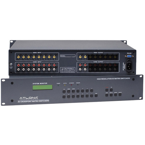 Atlona Professional Composite Audio/Video Matrix Switch (8x2)