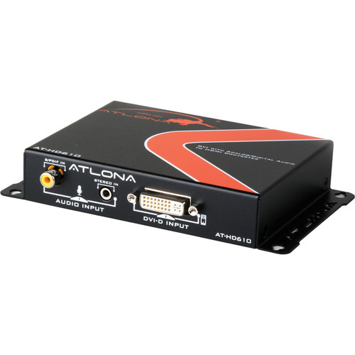 Atlona DVI with Analog/Digital Audio to HDMI Converter and Embedder