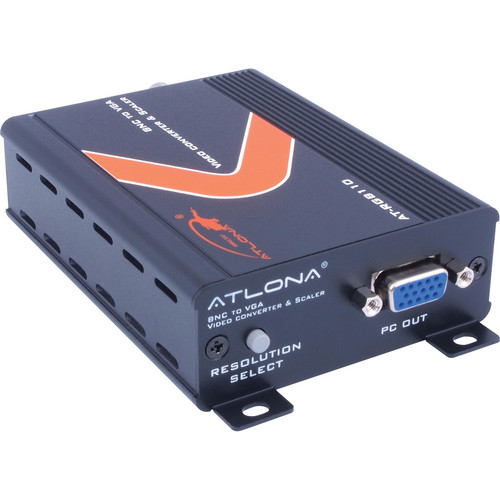 Atlona Composite Video (BNC) to VGA Video Format Converter & Scaler