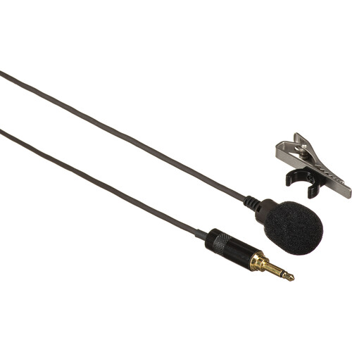 Audio-Technica AT829mW Cardioid Lavalier Condenser Microphone (Black, 3.5mm Connector)