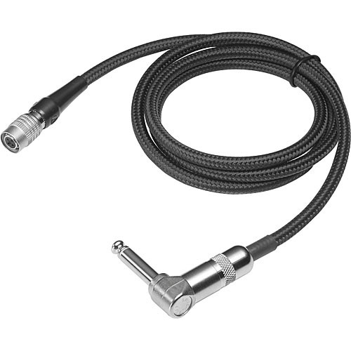 Audio-Technica AT-GRCW Pro - Right-Angled Wireless Guitar Input Cable for UniPak Transmitters 36" (0.9 m)