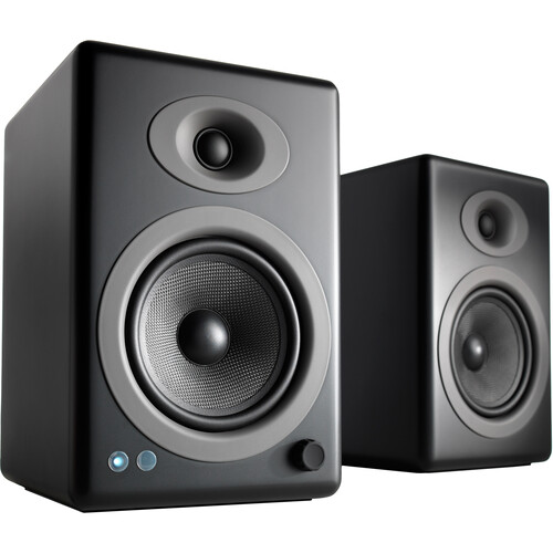 Audioengine A5+ 2-Way Bookshelf Speakers A5+US-BLK B&H Photo