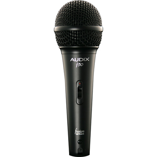 Audix f50S Handheld Cardioid Dynamic Microphone with On/Off Switch
