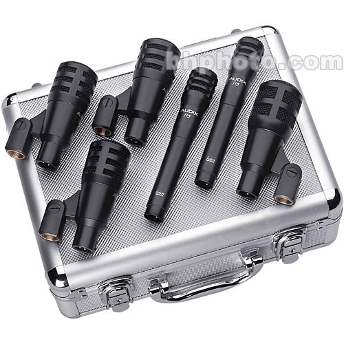 Audix Fusion 6 Drum Microphone Package FUSION 6 B&H Photo Video