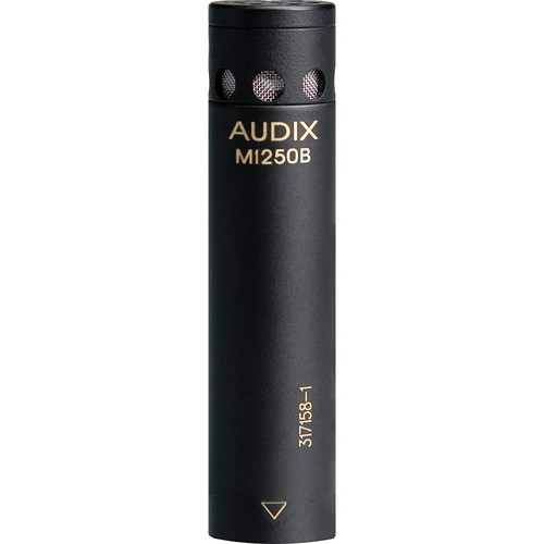 Audix M1250B-W Miniaturized Condenser Microphone (Cardioid, White)