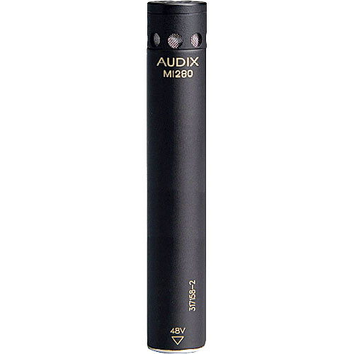 Audix M1280HC Miniature Condenser Microphone with 25' Cable (Hypercardioid)