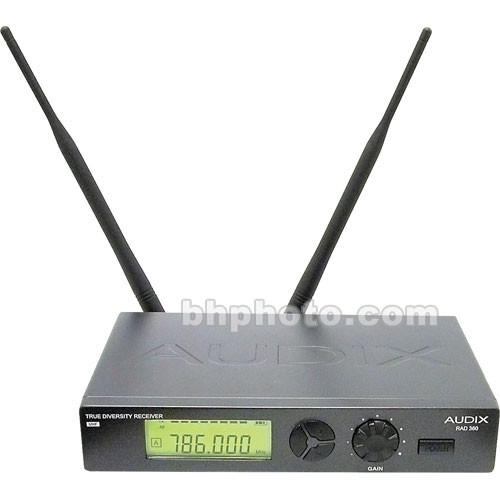 Audix RAD360-R UHF Diversity Receiver (Channel B)