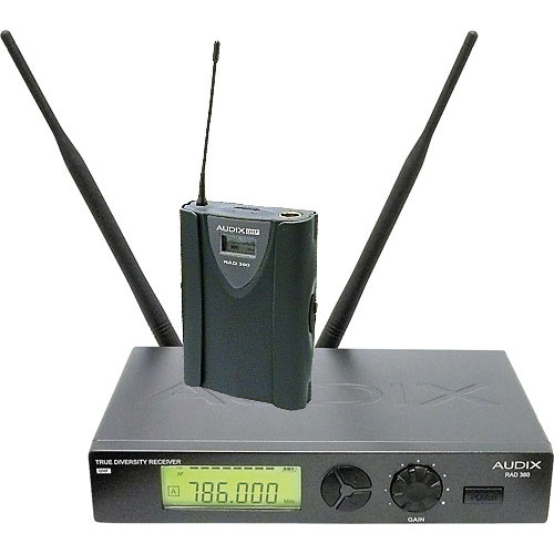 Audix W3-BP RAD-360 Wireless Audio System w/ Bodypack Transmitter