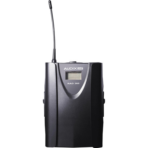 Audix RAD360 Wireless Bodypack Microphone System (No Mic)