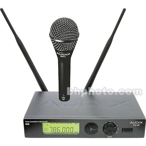 Audix RAD360 Handheld Wireless Microphone System (Channel B / 638MHz - 662MHz)
