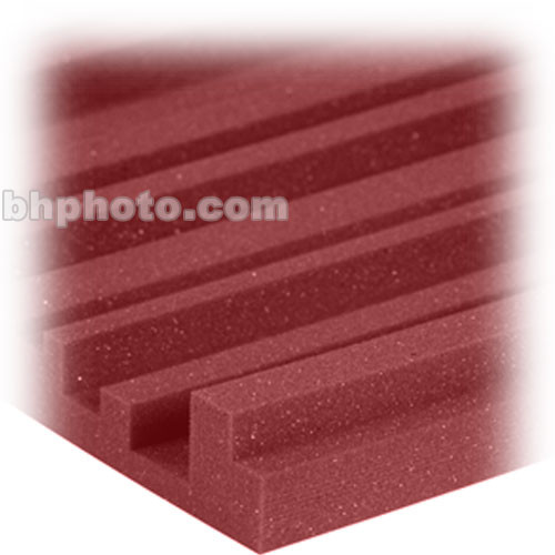 Auralex 2" Studiofoam Metro-24 (Burgundy) - 12 Pieces