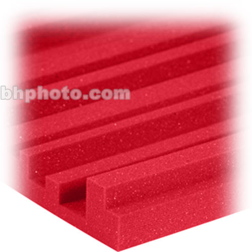 Auralex 2" Studiofoam Metro-24 (Red) - 12 Pieces
