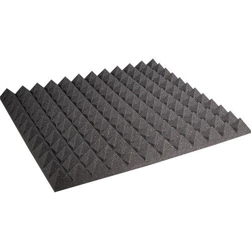 Auralex Studiofoam Pyramid-22 (Charcoal Grey, 12-Pack)