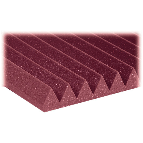 Auralex 2" Studiofoam Wedge-22 (Burgundy) - 12 Pieces