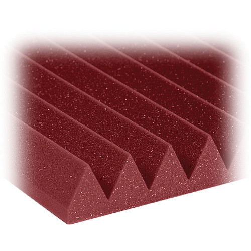 Auralex 2" Studiofoam Wedge-24 (Burgundy) - 12 Pieces