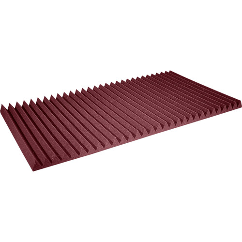 Auralex 2" Studiofoam Wedge-24 (Burgundy) - 12 Pieces