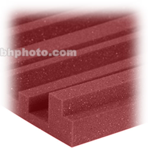 Auralex 4" Studiofoam Metro-24 (Burgundy) - 6 Pieces