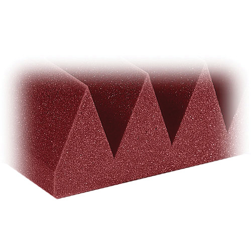 Auralex 4" Studiofoam Wedge-24 (Burgundy) - 6 Pieces