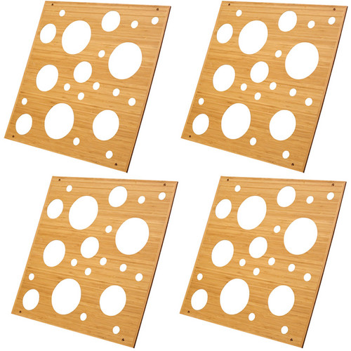 Auralex Bamboo KeyPacs With Bubble Design (Set Of 4)