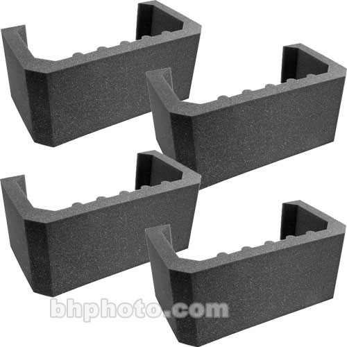 Auralex SonoCollar (Charcoal Gray) - 4 Pieces