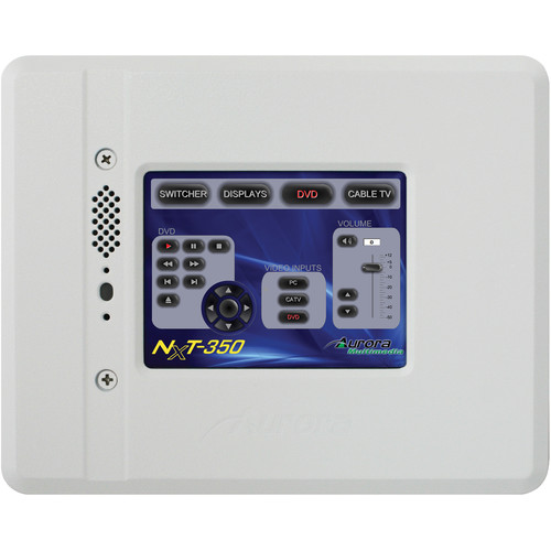 Aurora Multimedia NXT-350 In-Wall Color Touch Panel Controller