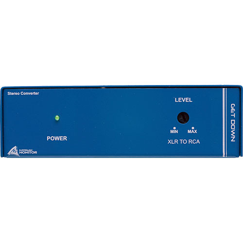 Australian Monitor Get Down Balanced to Unbalanced Stereo Audio Converter