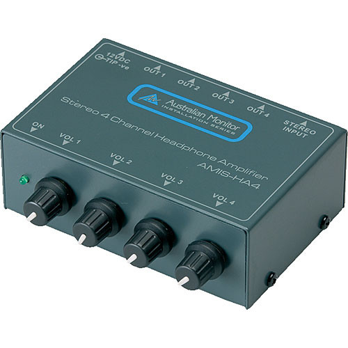 Australian Monitor HA4 4-Channel Stereo Headphone Amplifier