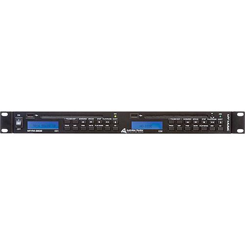 Australian Monitor MYMDCD Dual-Bay CD/MP3 Player