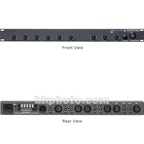 Australian Monitor TX6000 - 6 Mono Audio Mixer