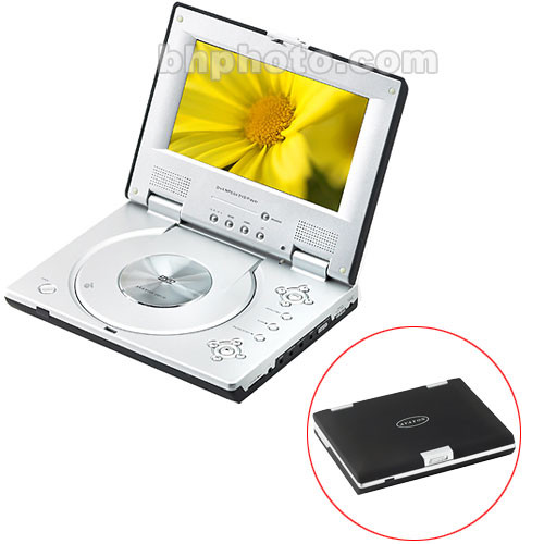 Avayon DXP-7PB 7" Widescreen DVD Video Player - Black