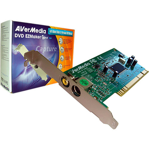 AVerMedia DVD EzMaker Gold - PCI Video Capture Card and
