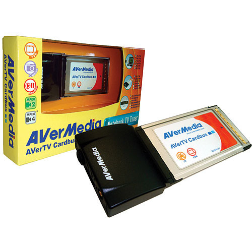 AVerMedia AVerTV Cardbus PCMCIA NTSC TV Tuner