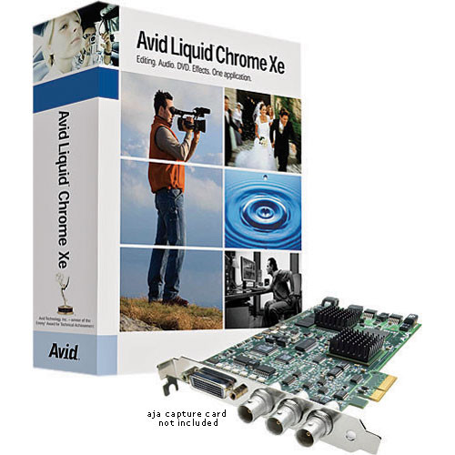 Avid Liquid Chrome Xe v7.2 Video Editing Software for Windows