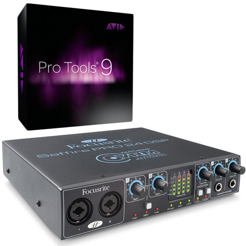 Avid Pro Tools 9 and Focusrite FireWire Interface Package #1