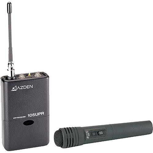 Azden 105HT - 105 Series UHF Wireless Microphone System with 15HT Handheld Transmitter