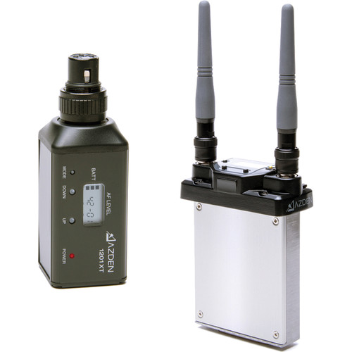 Azden 1201 Series - Slot-In Portable Wireless Plug-in Microphone System