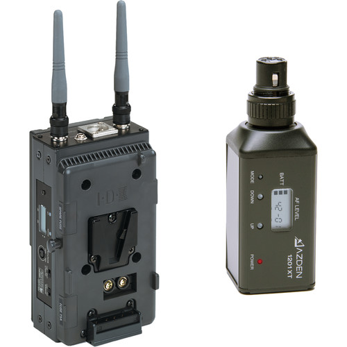 Azden 1201 Series - Slot-In Portable Wireless Plug-in Microphone System