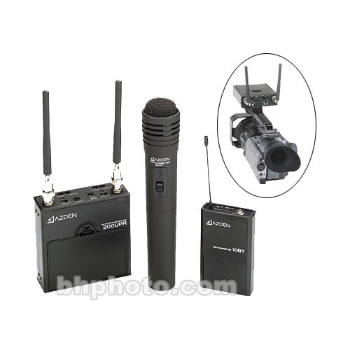 Azden Dual Channel Wireless Microphone System