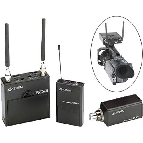 Azden Dual Channel Wireless Microphone System