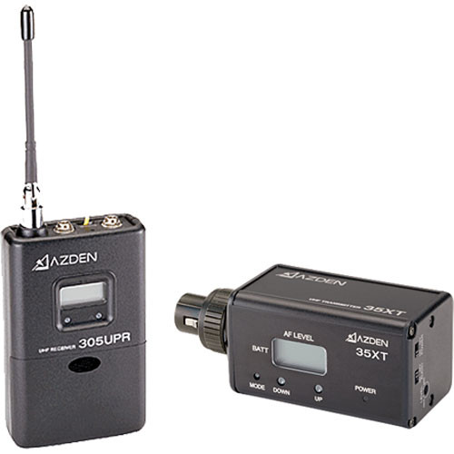 Azden 305XT Portable Wireless Microphone Plug-in System
