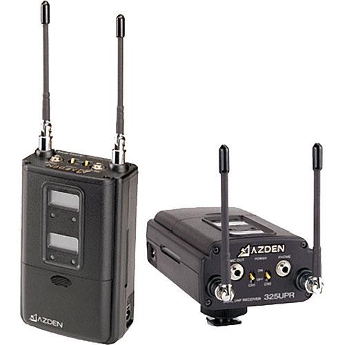 Azden 325UPR Dual-Channel Portable Wireless Microphone Receiver